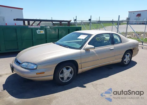 1999 Chevrolet Monte Carlo Ls z USA, uszkodzony, nr VIN 2G1WW12M2X9288465